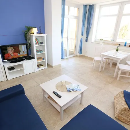 Bergfrieden Whg 07 Mit Balkon & Meerblick * غورين