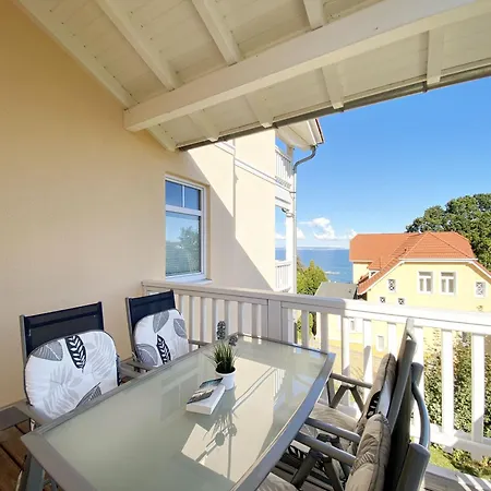 Bergfrieden Whg 07 Mit Balkon & Meerblick * غورين